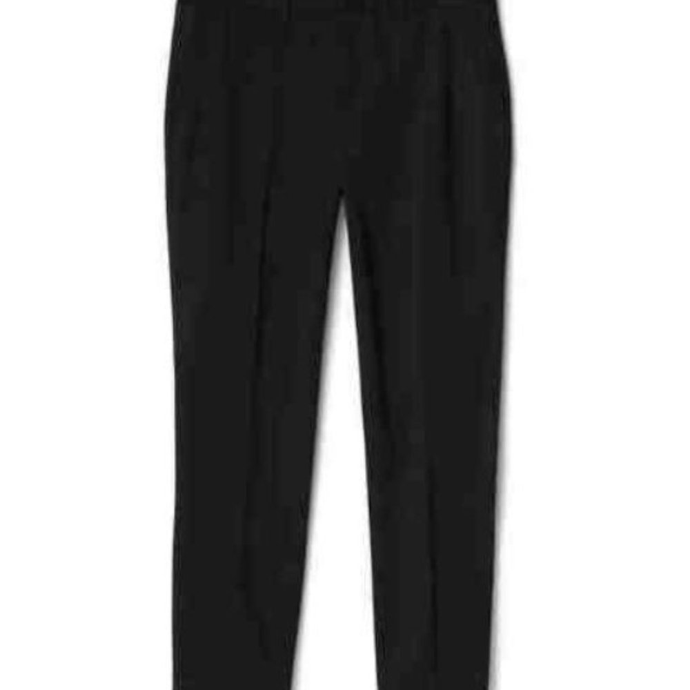 Gap Women's Black Slim Cropped Capri Pants Casual Career Work Business Size 6 - Picture 3 of 4